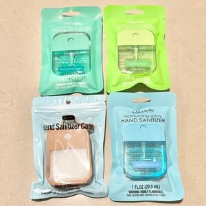 Ashley Belle Poshmark Hand Sanitizers Lot Bundle 3 Sprays + Silicone Case New